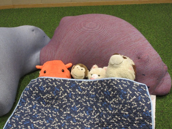 ぬいぐるみのおやすみ